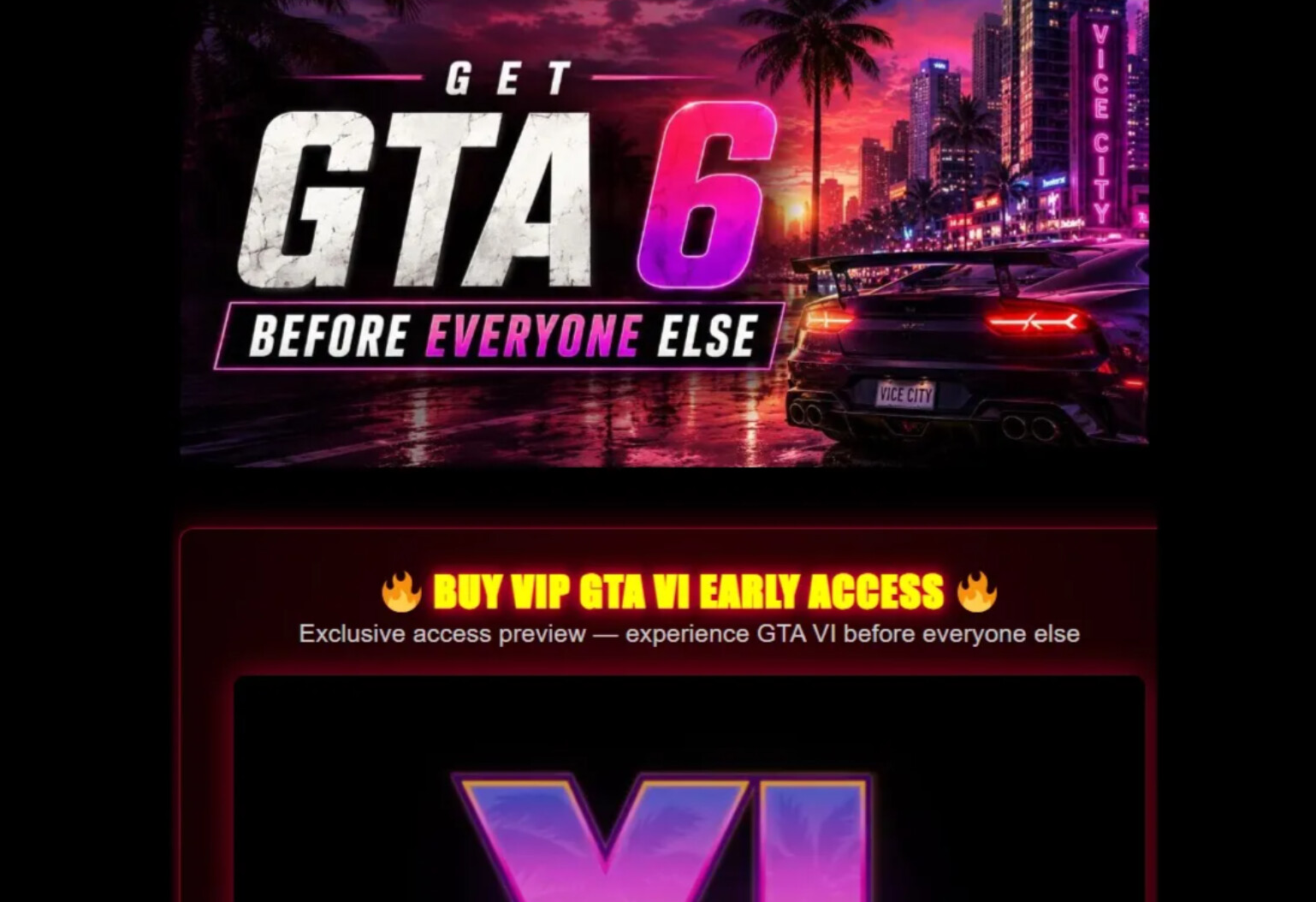 GTA 6の早期アクセス販売業者を装った詐欺サイトが、ゲーマーから仮想通貨を盗んでいます。.