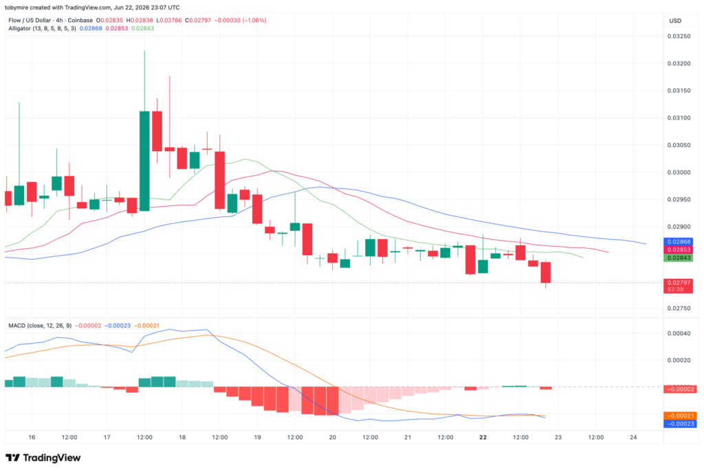 Анализ цены Flow Coin за 4 часа