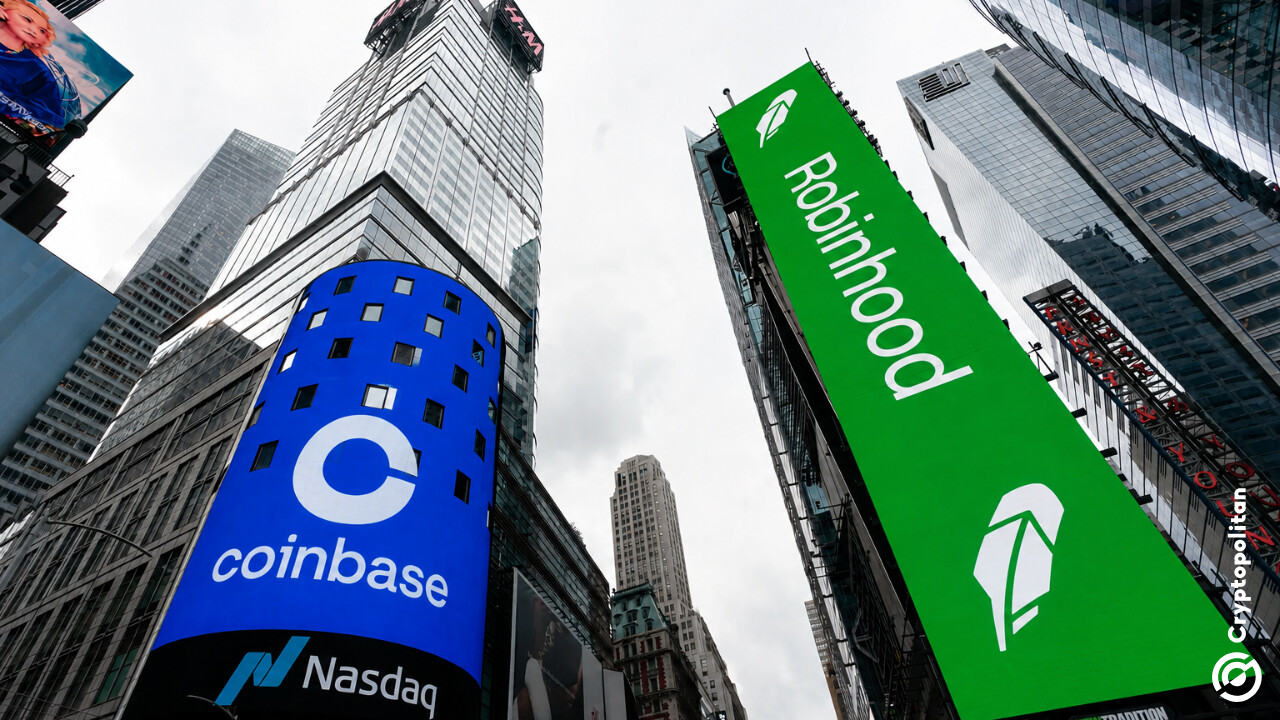 Coinbase 和 Robinhood 第二季度财报将衡量加密货币的全球走向。
