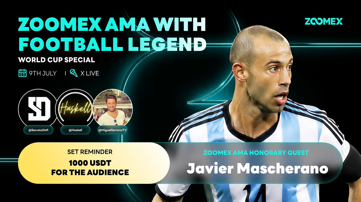 Zoomex X Space Recap With Javier Mascherano and the World Cup Panel - Cryptopolitan