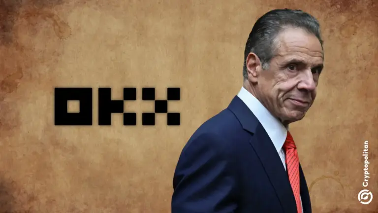 OKX nomina l'ex governatore di New York Cuomo nel consiglio di amministrazione