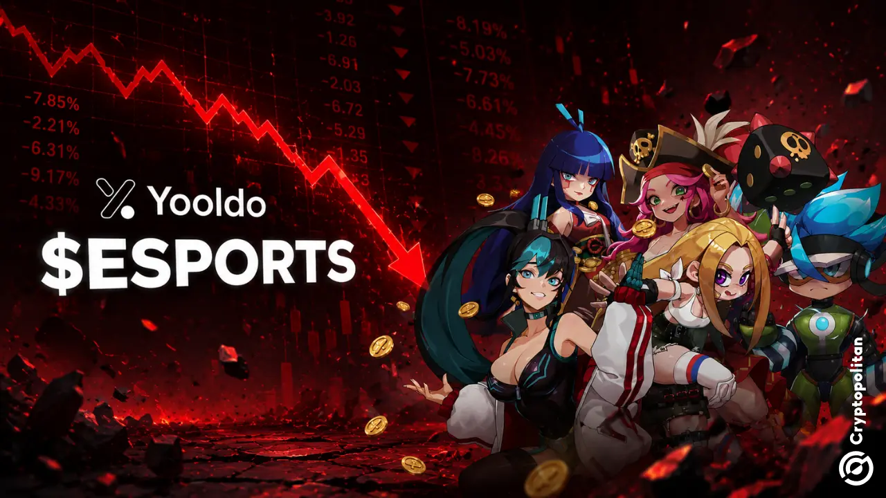 Yooldo blames market maker for ESPORTS token's 93% crash