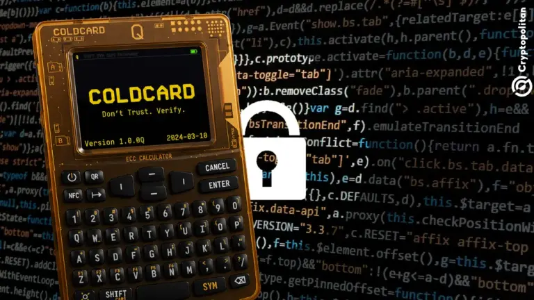 Coinkite CTO Peter Gray linked to the code behind the $114M Coldcard hack