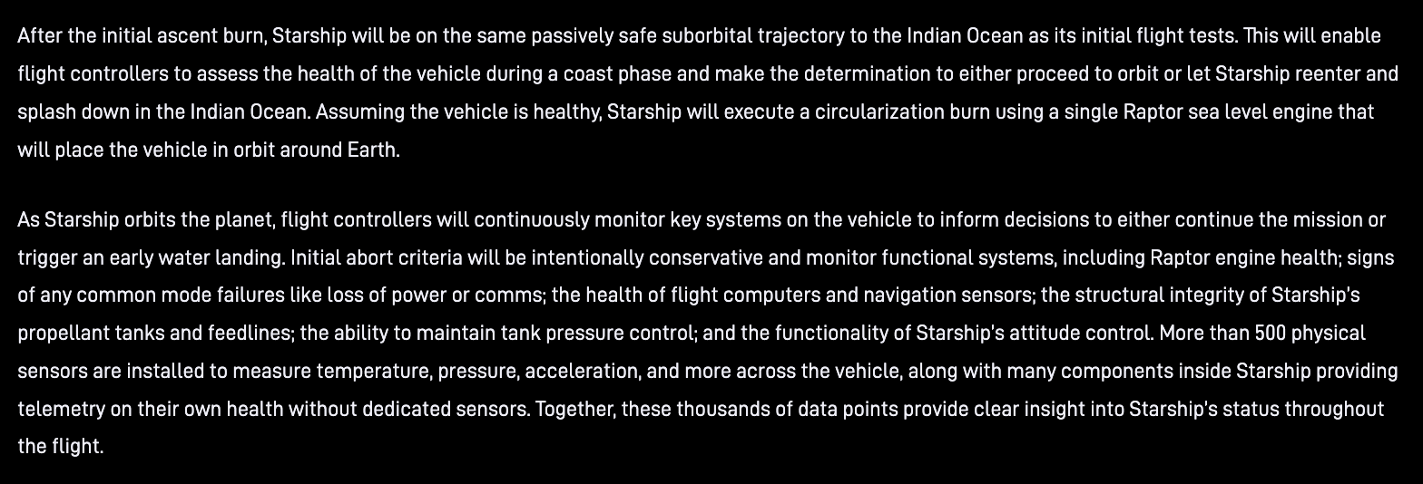 SpaceX to decide Starship's orbit mid-flight on Flight 14.