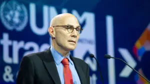 UN rights chief Türk warns advanced AI could threaten humanity, presses for 'red lines'