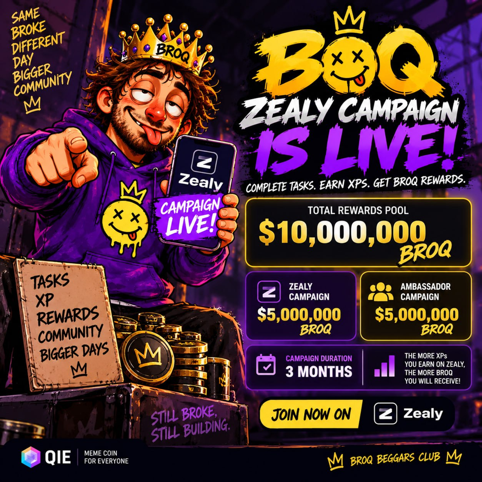 BROQ Zealy Campaign Is Live