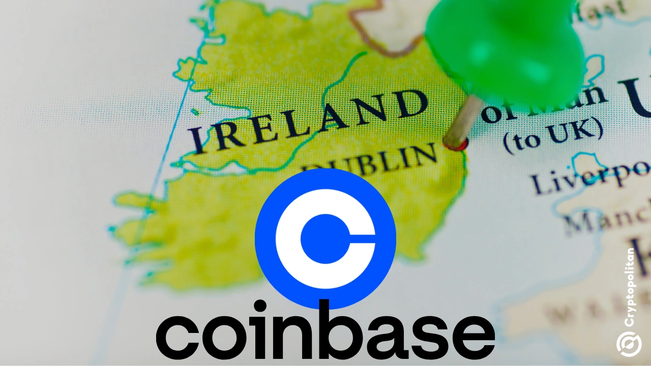 Central Bank of Ireland fines Coinbase unit €3.25M over safeguarding