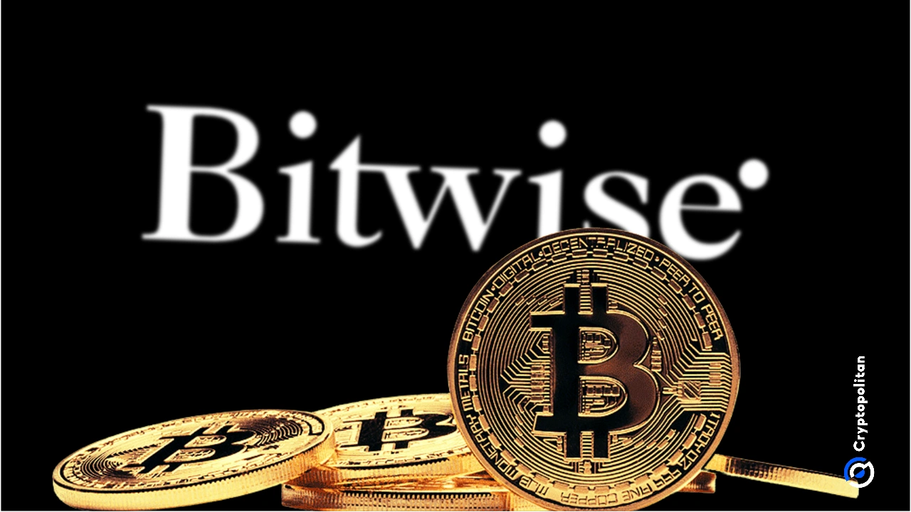 Bitwise lifts bitcoin target to $1.6 million, sees 34.3% yearly gains beating US stocks
