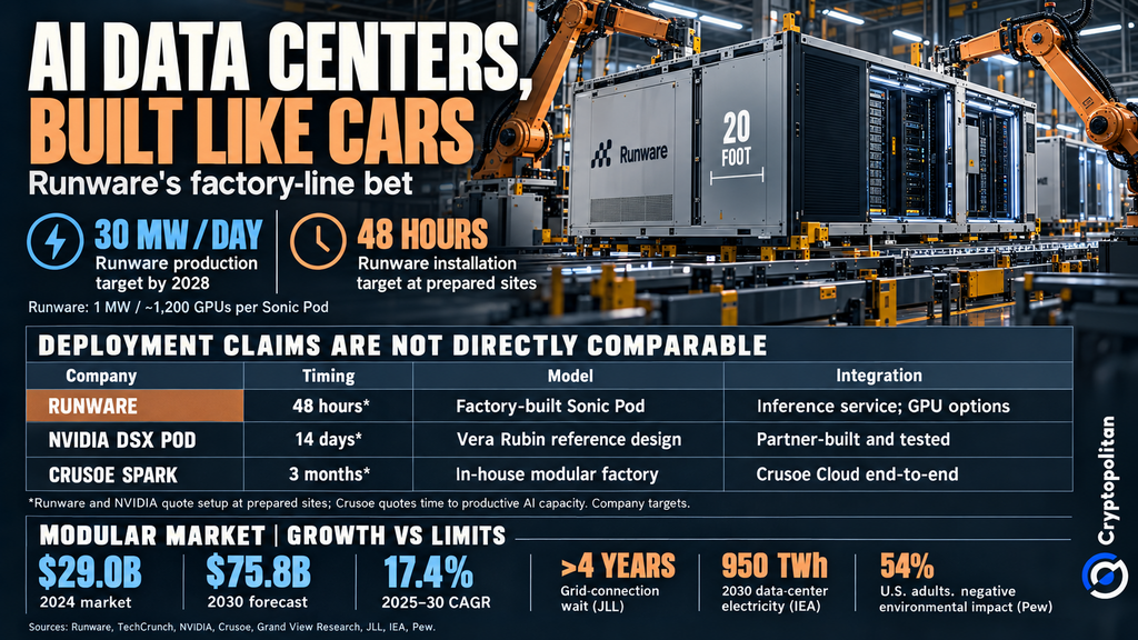 Runware wants AI data centers rolling off assembly lines like cars